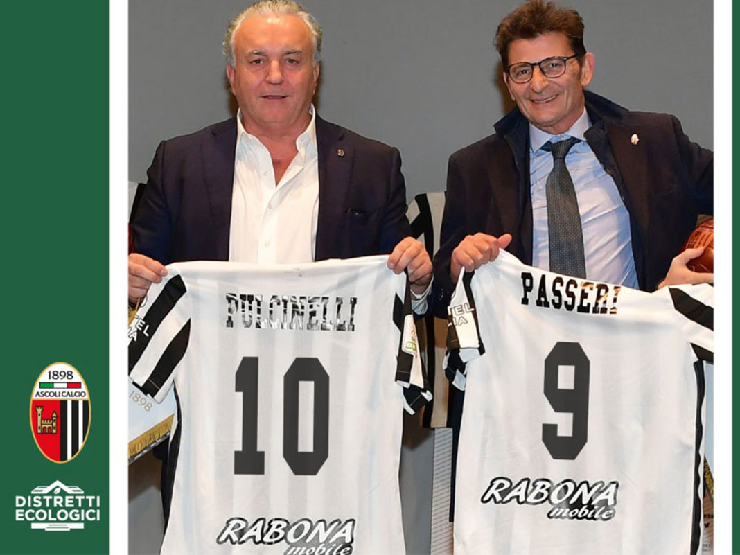 Distretti Ecologici acquisisce il 20% dell'Ascoli Calcio