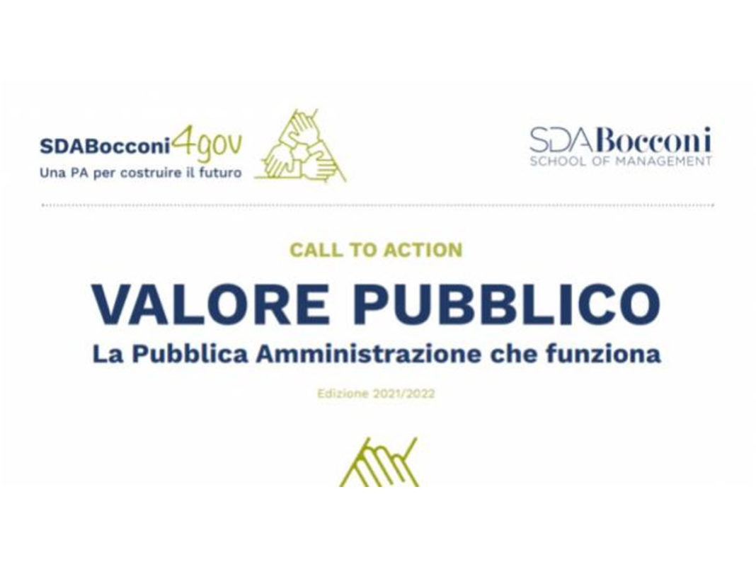 progetto valore pubblico