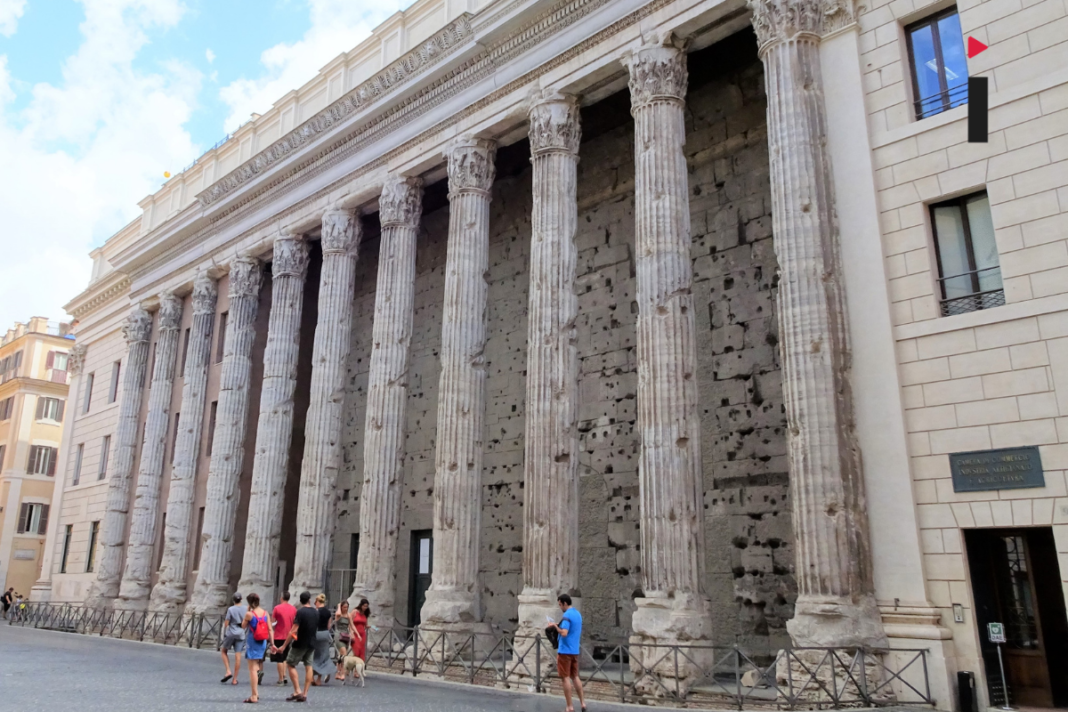 Tra le bellezze del Lazio: il Tempio di Adriano